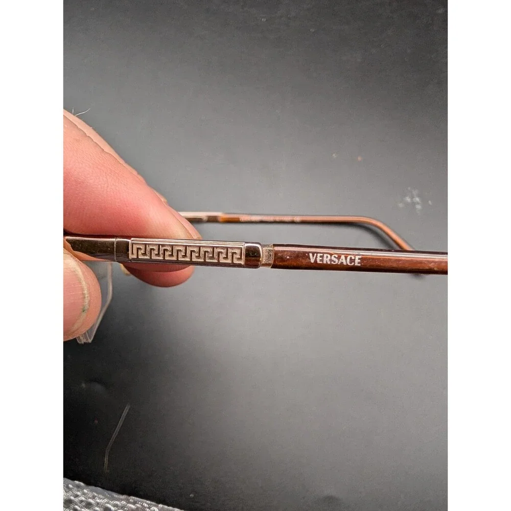 Versace MOD 1066 1053 50-18 13 Metal Rectangle Eyeglasses Frame 50-18-135mm